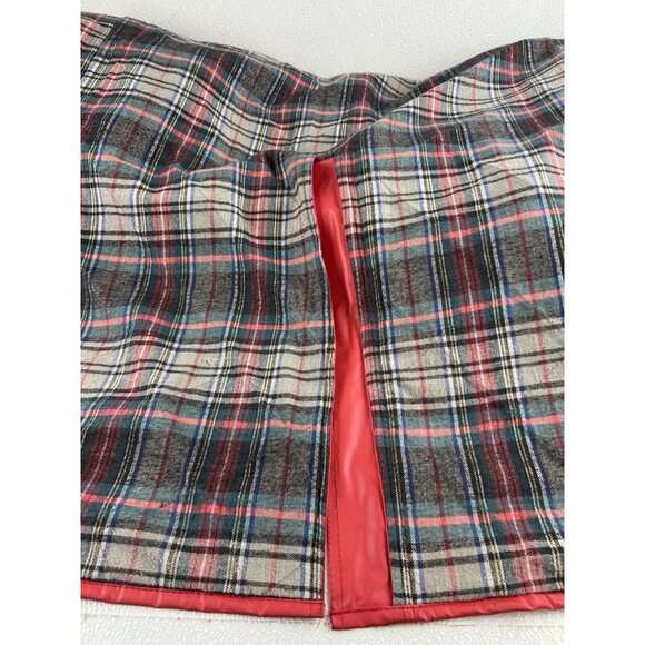 Misty Harbor Womens 1X Red Raincoat Flannel Line Any Weather Slicker Long Trench - Picture 9 of 15